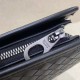 **ボッテガ・ヴェネタ メンズ イントレチャート 胎牛革カーフレザー ブリーフケース ブラック**