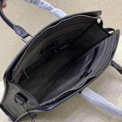 **ボッテガ・ヴェネタ メンズ イントレチャート 胎牛革カーフレザー ブリーフケース ブラック**