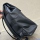 エルメス メンズ 馬車ロゴエンボス 本革 フラップ ダブルバックル バックパック リュックサック ブラック 男女兼用