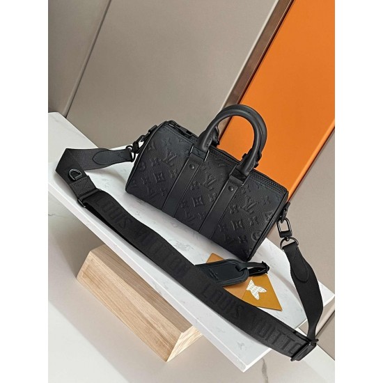 LOUIS VUITTON ルイヴィトン M20900 キーポル バンドリエール 25 トリヨン モノグラム 2WAY ボストンバッグ ミニバッグ ブラック 黒