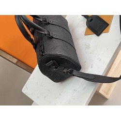 LOUIS VUITTON ルイヴィトン M20900 キーポル バンドリエール 25 トリヨン モノグラム 2WAY ボストンバッグ ミニバッグ ブラック 黒