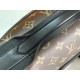 ルイ・ヴィトン メンズ LV トレイル・メッセンジャー モノグラム・マカサー 本革 フラップ 2WAY ショルダーバッグ M46972 男女兼用
