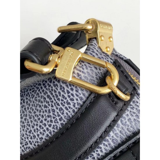 ルイヴィトン レディース ピクセルグレインラムレザー スムースカーフ ナノ LV ライダー LV サークル 2WAY ミニバッグ ブラック M14623