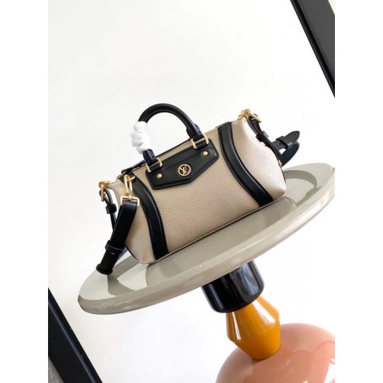ルイヴィトン レディース ピクセルグレインラムレザー スムースカーフ ナノ LV ライダー LV サークル 2WAY ミニバッグ ベージュ M14623