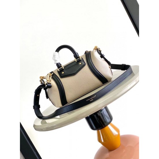 ルイヴィトン レディース ピクセルグレインラムレザー スムースカーフ ナノ LV ライダー LV サークル 2WAY ミニバッグ ベージュ M14623