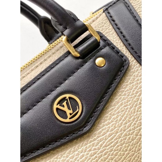 ルイヴィトン レディース ピクセルグレインラムレザー スムースカーフ ナノ LV ライダー LV サークル 2WAY ミニバッグ ベージュ M14623