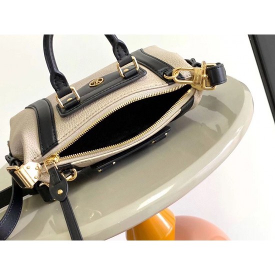 ルイヴィトン レディース ピクセルグレインラムレザー スムースカーフ ナノ LV ライダー LV サークル 2WAY ミニバッグ ベージュ M14623