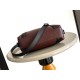 ルイヴィトン レディース グレインラムレザー スムースカーフ ナノ LV ライダー LV サークル 2WAY ミニバッグ バーガンディ M14623