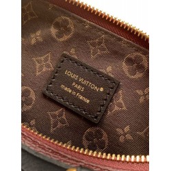 ルイヴィトン レディース グレインラムレザー スムースカーフ ナノ LV ライダー LV サークル 2WAY ミニバッグ バーガンディ M14623