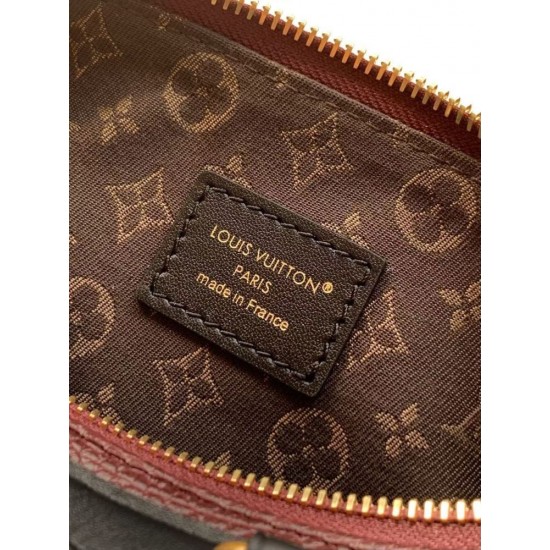 ルイヴィトン レディース グレインラムレザー スムースカーフ ナノ LV ライダー LV サークル 2WAY ミニバッグ バーガンディ M14623