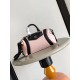 ルイヴィトン レディース ピクセルグレインラムレザー スムースカーフ ナノ LV ライダー LV サークル 2WAY ミニバッグ ピンク M14623
