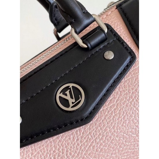 ルイヴィトン レディース ピクセルグレインラムレザー スムースカーフ ナノ LV ライダー LV サークル 2WAY ミニバッグ ピンク M14623