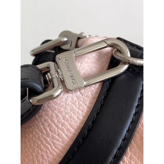 ルイヴィトン レディース ピクセルグレインラムレザー スムースカーフ ナノ LV ライダー LV サークル 2WAY ミニバッグ ピンク M14623