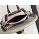 ルイヴィトン レディース ピクセルグレインラムレザー スムースカーフ ナノ LV ライダー LV サークル 2WAY ミニバッグ ピンク M14623