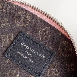 ルイヴィトン レディース ピクセルグレインラムレザー スムースカーフ ナノ LV ライダー LV サークル 2WAY ミニバッグ ピンク M14623