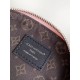 ルイヴィトン レディース ピクセルグレインラムレザー スムースカーフ ナノ LV ライダー LV サークル 2WAY ミニバッグ ピンク M14623