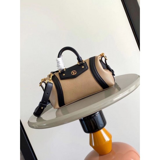ルイヴィトン レディース ピクセルグレインラムレザー スムースカーフ ナノ LV ライダー LV サークル 2WAY ミニバッグ キャメルベージュ M14623