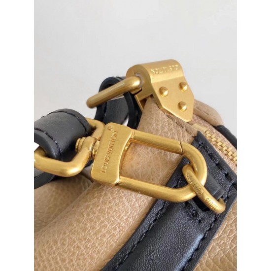 ルイヴィトン レディース ピクセルグレインラムレザー スムースカーフ ナノ LV ライダー LV サークル 2WAY ミニバッグ キャメルベージュ M14623