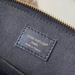ルイヴィトン レディース モノグラム インク アルマ BB パドロック チェーン 2WAY ハンドバッグ ショルダーバッグ ブラック M3A843