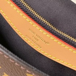 ルイヴィトン レディース モノグラム ディアヌ NM 刺繡ワイドストラップ ヌメ革 2WAY ショルダーバッグ M13035