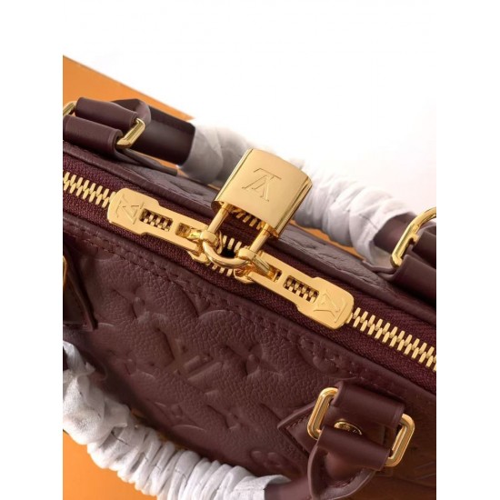 ルイヴィトン レディース モノグラム アンプラント アルマ BB パドロック 2WAY ハンドバッグ ショルダーバッグ ボルドー M26409