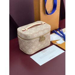 ルイヴィトン モノグラム ミュウグラム ニース・ミニ バニティバッグ 化粧ポーチ 猫モチーフ M15170
