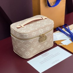 ルイヴィトン モノグラム ミュウグラム ニース・ミニ バニティバッグ 化粧ポーチ 猫モチーフ M15170