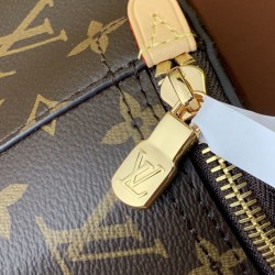 ルイヴィトン モノグラム キューブ・ドゥ・ランジュモン GM パッキングキューブ トラベルポーチ 衣類収納 M43690