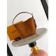 ルイヴィトン レディース スエード モノグラム オール イン BB パドロック付き 2WAY バケットバッグ ハンドバッグ キャメル M29834