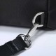 プラダ メンズ Re-Nylon サフィアーノレザー トライアングルロゴ 縦型 トートバッグ ビジネスバッグ ブラック 175代工 男女兼用