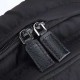 プラダ メンズ Re-Nylon サフィアーノレザー ダブルポケット トライアングルロゴ スリング バックパック ボディバッグ ブラック 175代工 男女兼用