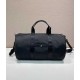 プラダ メンズ Re-Nylon トライアングルロゴ 2WAY ボストンバッグ ダッフルバッグ トラベルバッグ ブラック 2VC015 男女兼用