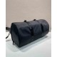 プラダ メンズ Re-Nylon トライアングルロゴ 2WAY ボストンバッグ ダッフルバッグ トラベルバッグ ブラック 2VC015 男女兼用