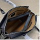 プラダ メンズ ウェーブ型押しレザー 本革 ダイヤルロック 2WAY ブリーフケース ビジネスバッグ 書類かばん ブラック 男女兼用