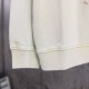 AMIRI 2026秋冬新作 スノーウォッシュ カレッジロゴ クルーネックスウェットシャツ 杏色 男女兼用 メンズ レディース