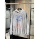 バレンシアガ 26FW パリ エッフェル塔 ヴィンテージ ダメージ フーディ オーバーサイズ パーカー メンズ レディース