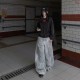 BALENCIAGA 2026秋冬新作 スノーウォッシュ テープディテール クルーネックスウェットシャツ 男女兼用 メンズ レディース