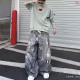 BALENCIAGA 2026秋冬新作 スノーウォッシュ テープディテール クルーネックスウェットシャツ 浅灰色 男女兼用 メンズ レディース