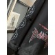 バレンシアガ 2026FW パリ エッフェル塔 スリーブグラフィック 460g ヘビーウェイト フーディ パーカー オーバーサイズ メンズ レディース