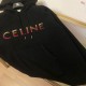 CELINE セリーヌ 渐变亮片刺绣 100%ウール フーデッドニットブルゾン 连帽ニット外套 黒 男女兼用 メンズ レディース