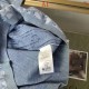 DIOR ディオール Oblique オブリーク 総柄 コットン混紡 ニットTシャツ 短袖T恤 2307 蓝色 卡其色 男女兼用 メンズ レディース