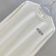 DIOR ディオール 刺繍ロゴ クルーネックスウェットシャツ トレーナー 米白色 黑色 男女兼用 メンズ レディース 360g