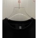 ジバンシー ロゴプリント クルーネック 長袖スウェットシャツ Tシャツ オフホワイト ブラック メンズ レディース
