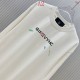 ジバンシー ロゴプリント クルーネック 長袖スウェットシャツ Tシャツ オフホワイト ブラック メンズ レディース