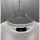ジバンシー ロゴプリント クルーネック 長袖スウェットシャツ Tシャツ オフホワイト ブラック メンズ レディース
