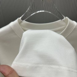 ジバンシー ロゴプリント クルーネック 長袖スウェットシャツ Tシャツ オフホワイト ブラック メンズ レディース