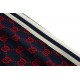 GUCCI グッチ ダブルG 総柄 スタンドカラー トラックジャケット ジャージ ブルゾン ブラック×レッド 男女兼用