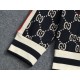 GUCCI グッチ 1980年代レトロ ダブルG 総柄 モノグラム フルジップ スタンドカラー スウェットジャケット ブラック 男女兼用