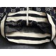 GUCCI グッチ 1980年代レトロ ダブルG 総柄 モノグラム フルジップ スタンドカラー スウェットジャケット ブラック 男女兼用
