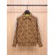 GUCCI × adidas グッチ アディダス コラボ ダブルG トレフォイル 三つ葉ロゴ 総柄 トラックジャケット ブルゾン キャメル 男女兼用